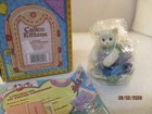 Vintage 1997 Calico Kittens Figurine By Enesco Hats Off To Friendship #274909