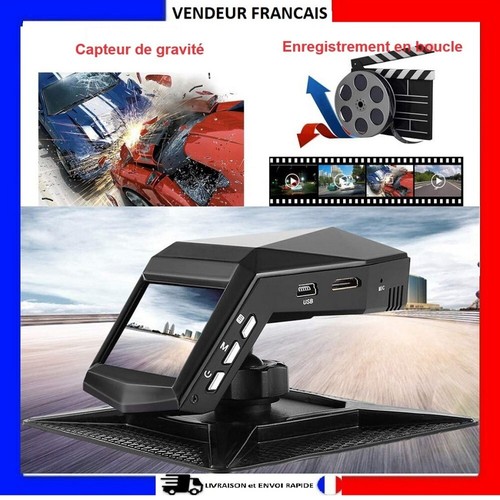 Dash Cam Caméra Embarquée Tableau Bord LCD Voiture Surveillance 1080p Vision 170 - Photo 1/19