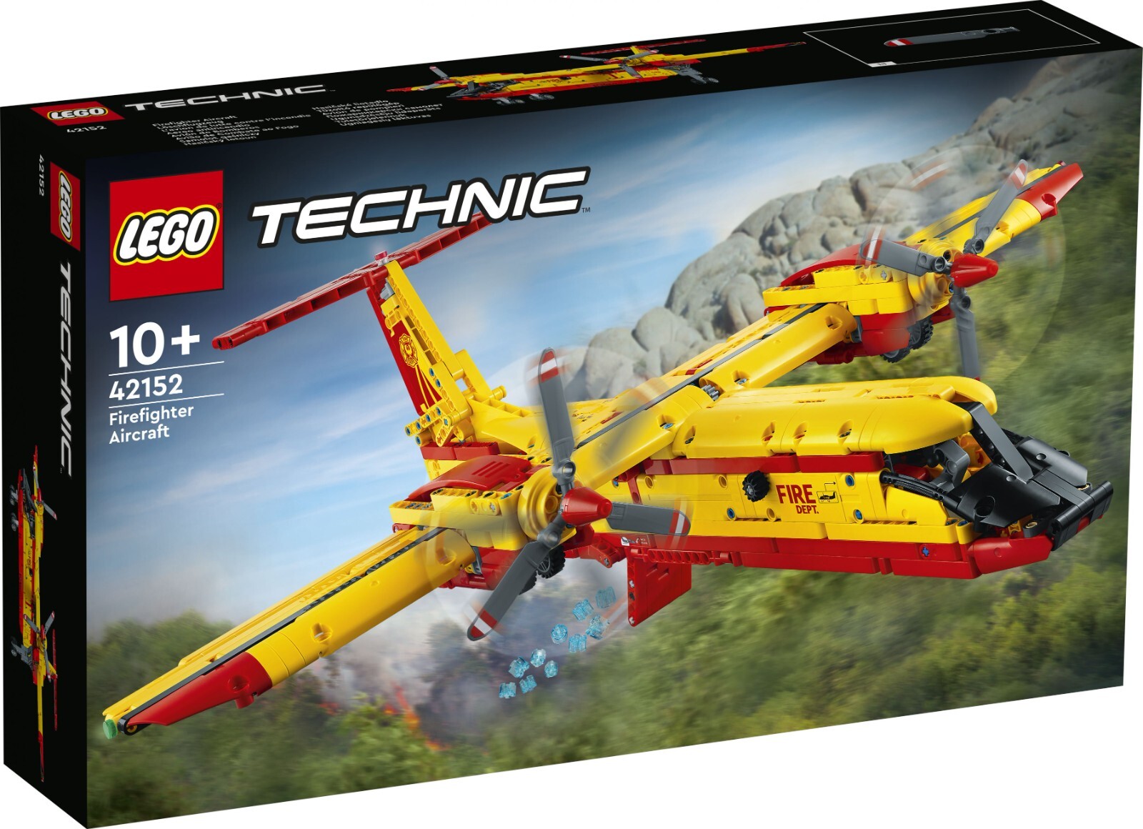 Lego Technic Löschflugzeug 42152 1134 Teile - Bild 8