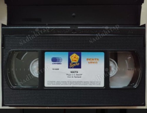 NIKITA Italian Italy Video Tape VHS Beta 1990 LUC BESSON JEAN RENO - Picture 3 of 3
