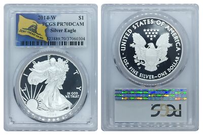 2014-W PCGS PR70DCAM Silver Eagle DON'T TREAD ON ME | eBay 2014-W PCGS PR70DCAM Silver Eagle DON'T TREAD ON ME | eBay