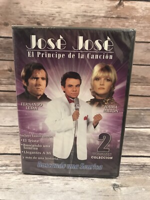 Jose Jose El Principe De La Cancion Buscando Una Sonrisa DVD 2006 NEW Sealed