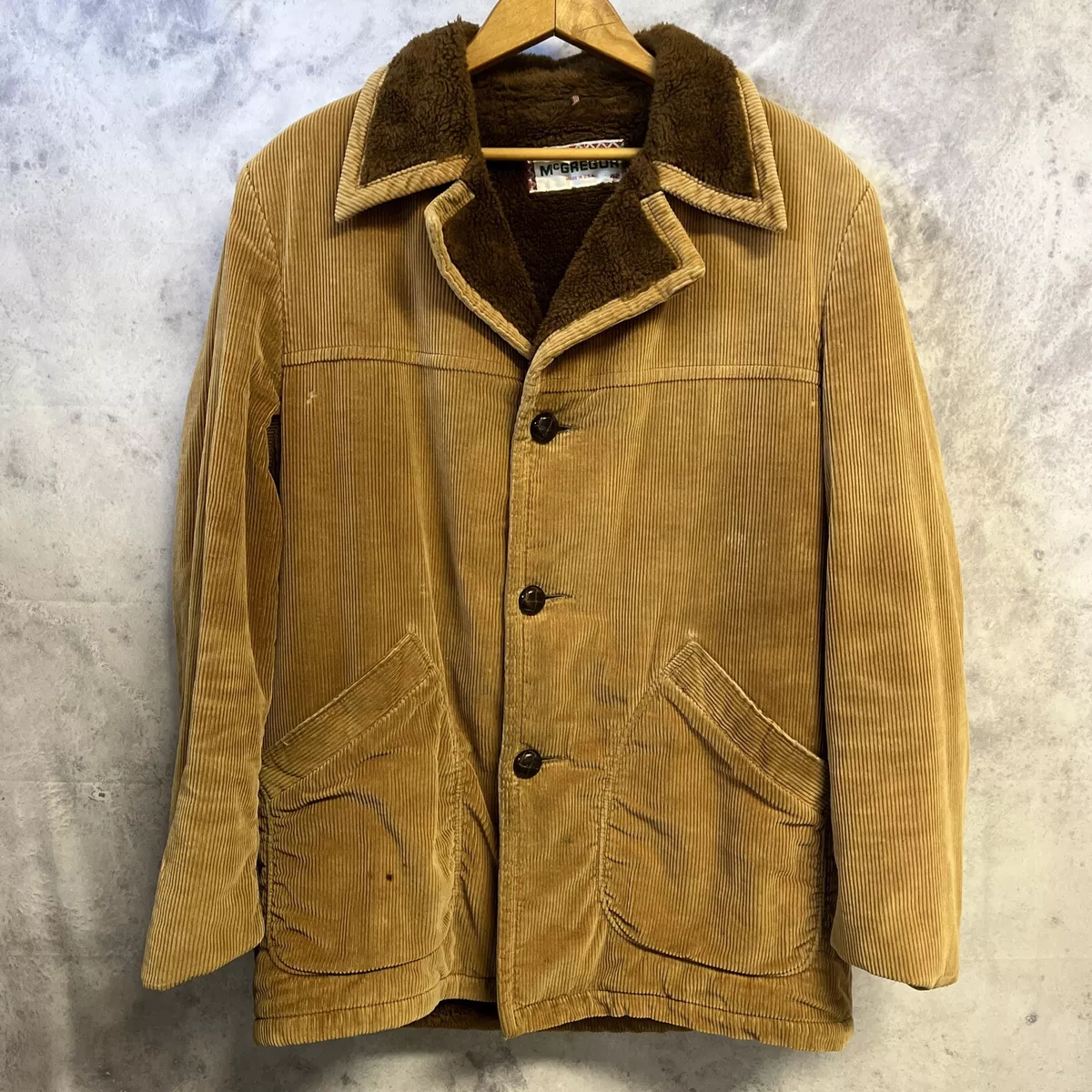 70s vintage Mc GREGOR fur liner jacket-