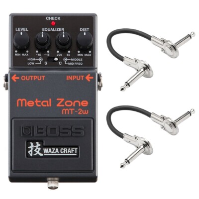 New Boss MT-2W Waza Craft Metal Zone Distortion Guitar Effects Pedal