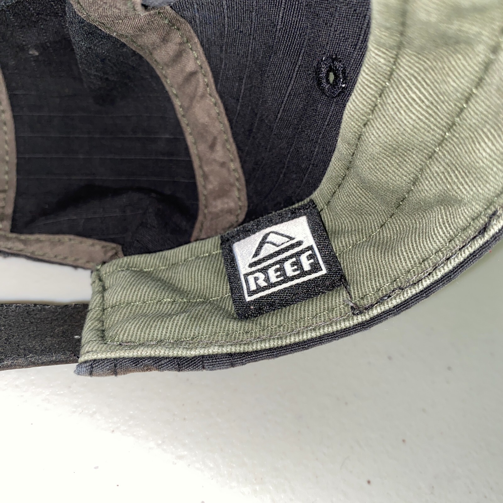 Reef Ripstop Adjustable Strapback Hat Cap Distres… - image 6