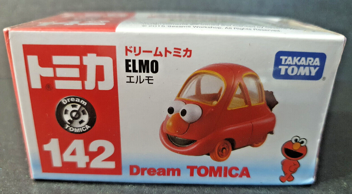 ELMO Dream Tomica Sesame Street Takara Tomy No.142 (Sealed