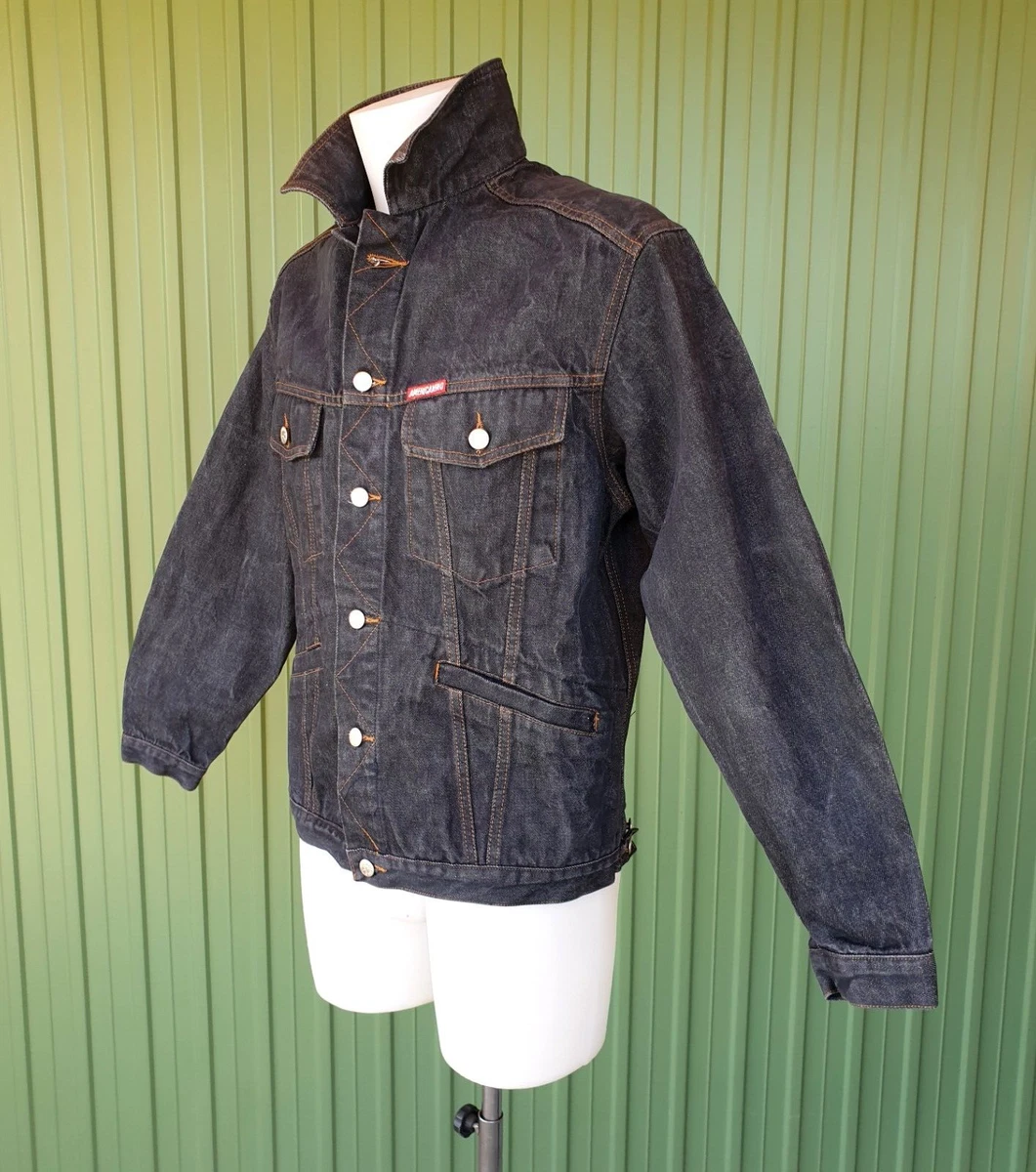 Giubbotto jeans uniform store anni 80