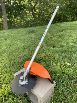 stihl cutter brush attachment trimmer kombi km ships fs fast