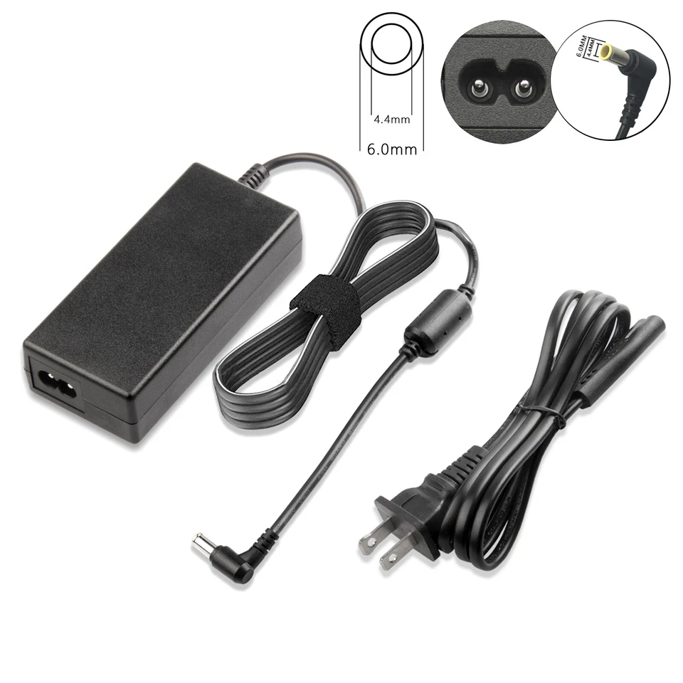 Adaptador de CA de 60 W para sistema de audio personal Sony SRS-XB3 SRSXB3 cargador cable de alimentación Foto 4 de 4