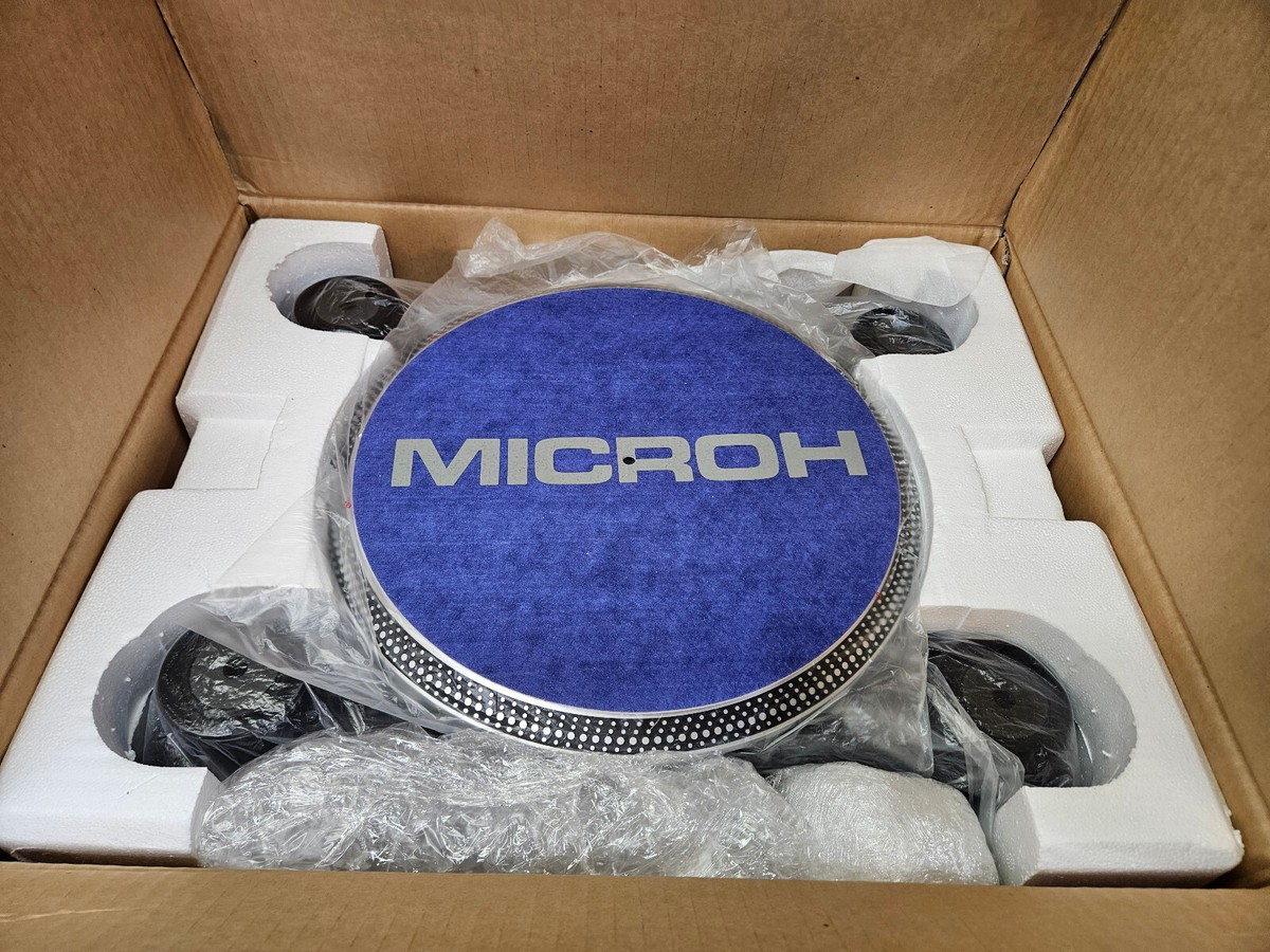 Microh Cyan TT TD-42-B DJ Turntable Direct Drive High Torque