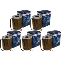 5X Bosch ÖLfilter 1 457 437 003 Oil Filter
