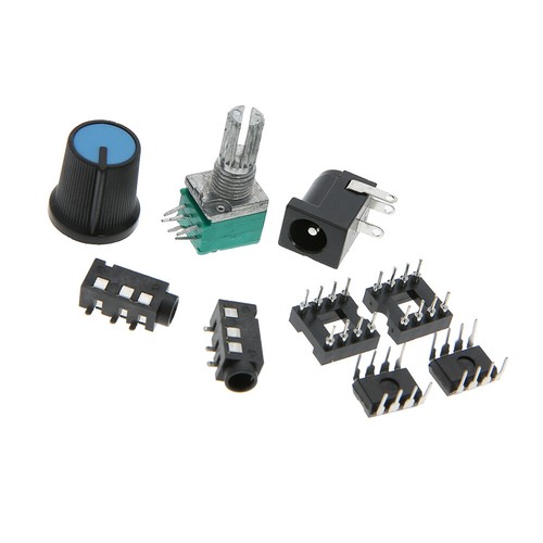 47 Amp DIY NE5532 Hi-Fi Headphone Amplifier Kit With Housing DC9V-18V - Picture 9 of 12