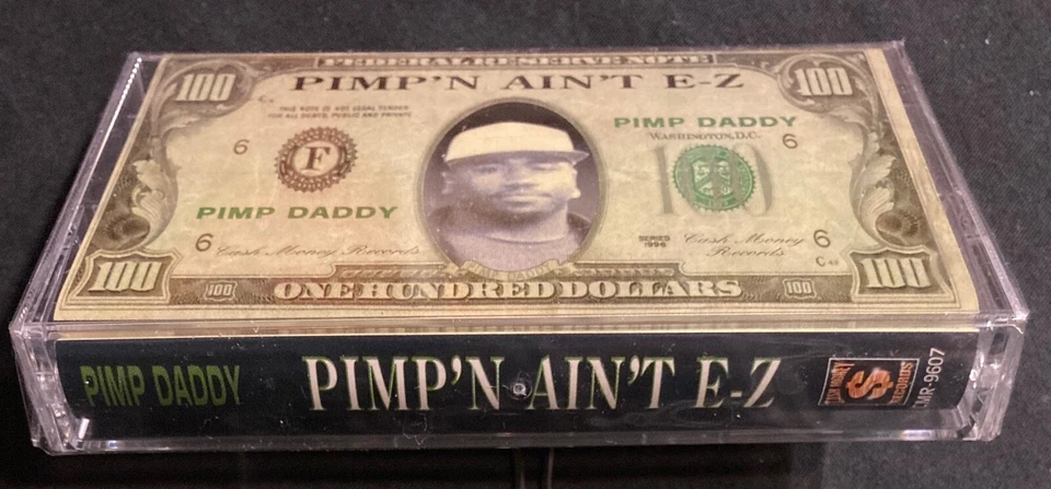 SEALED --- Pimp Daddy - Pimpin' Aint' E-Z --Rare Cassette G-FUNK/GANGSTA-RAP - Image 3 of 4