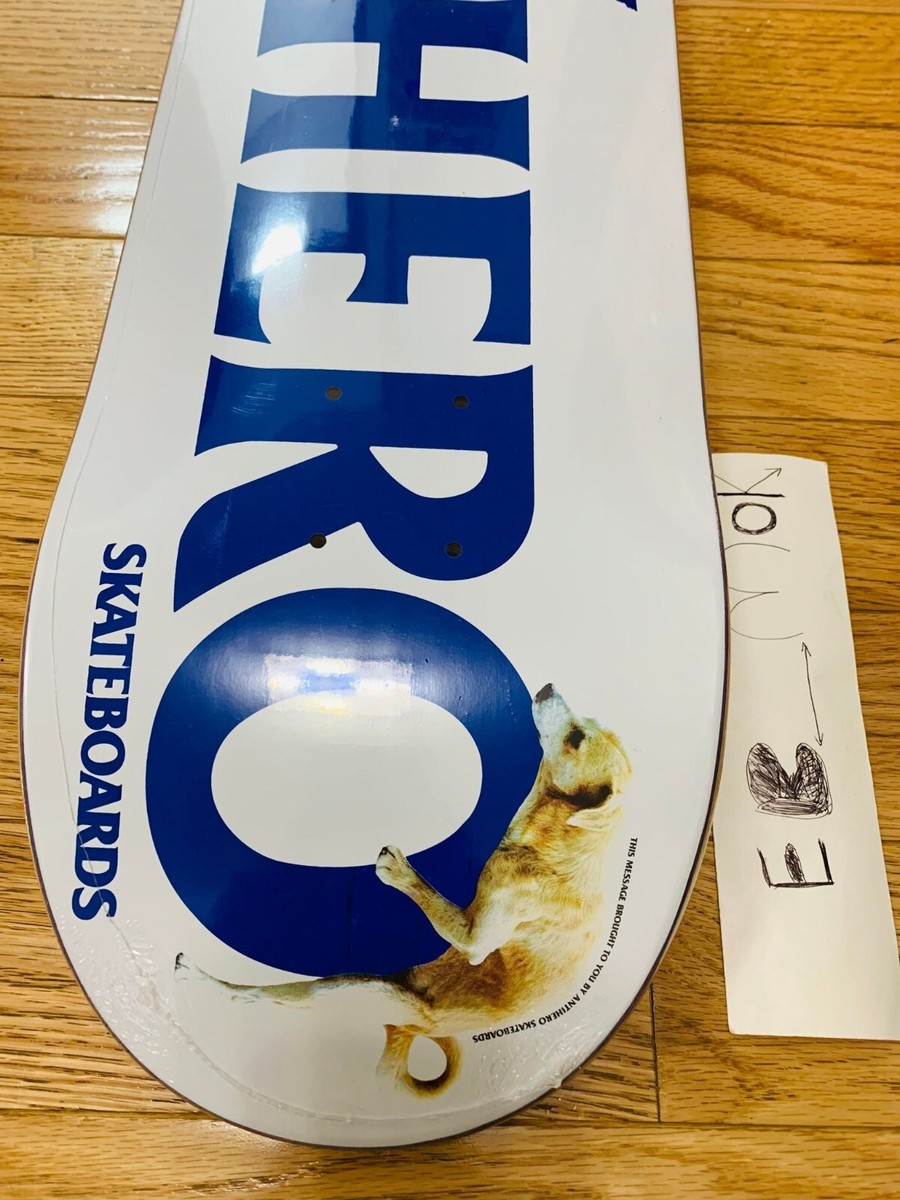 Supreme ANTIHERO Dog Skateboard Deck White | eBay UK