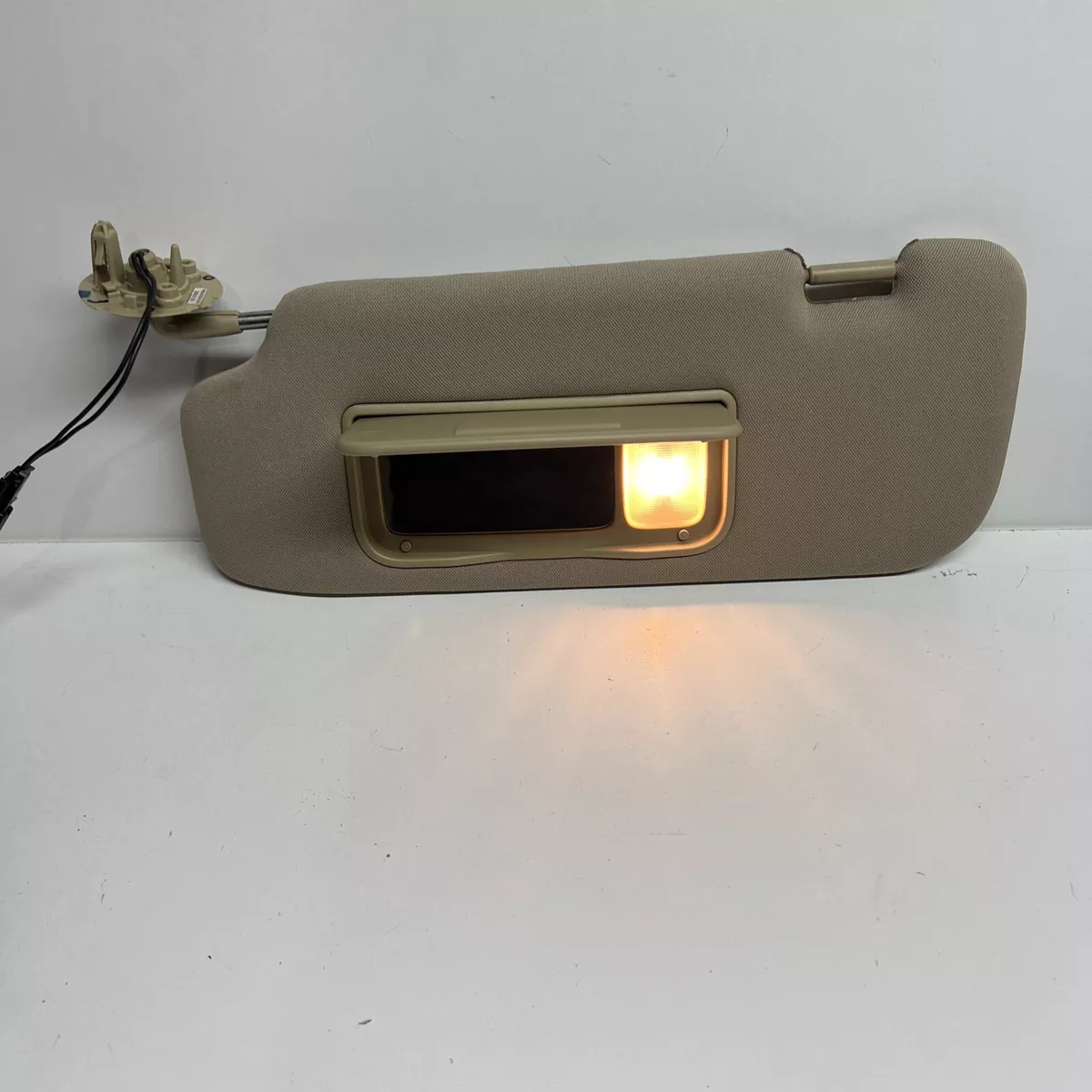 2008 2010 Saturn Vue Left Driver Side Tan Lighted Sun Visor OEM eBay