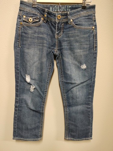Hydraulic ***SIZE 7/8*** Crop Jeans *C7144L - Picture 4 of 5