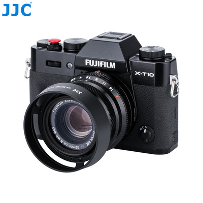 Xf 35mm Lens Fuji Xt30 Camera Haoge LH-X53 Square Metal Hood Shade