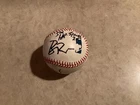 BEN RICE, 5th HR- 3-19-2025 ✒️?AUTOGRAPHED, Ball ??️w/ Free Shipping !!!