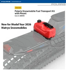 Polaris OEM  Matryx Snowmobiles Fuel Caddy Transport Kit With Mount- 2889135