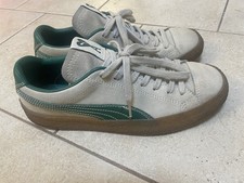 Size 10 - Puma AMI x Suede Crepe Pristine Green And Stone