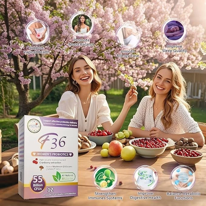 Probióticos Mujer F36 - 30 Cápsulas Vegetarianas - NUEVO SELLADO - Exp: 09/2026 Foto 4 de 4