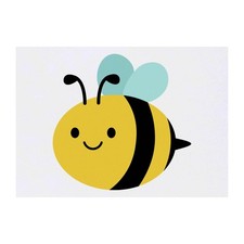 'Happy Bee' Temporary Tattoos / Transfers TO00090485 
