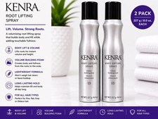 Kenra Root Lifting Spray 13 Volume Building Foam 8 Oz 227g Duo Pack Strong Hold