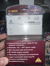 Behringer Micropower PS400, Ultra compact Phantom Power Supply NEW