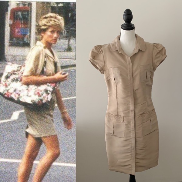 Tomasz Starzewski Tageskleid - wie auf Prinzessin Diana zu sehen