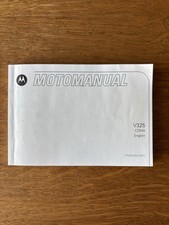 Motorola V325 Motomanual
