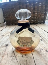 Rare Vintage Quelques Fleurs Parfum by Houbigant in Original Velvet Case