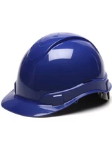 Ridgeline Cap Style Construction Work Safety Hard Hat 4 Point Ratchet Suspension