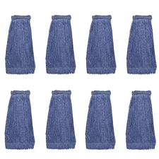 Blue, Washable Mop Head Replacement, Heavy-Duty Wet Multi-Surface Mop Refill, Co