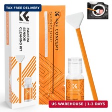 24mm Full Frame Sensor Cleaning Kits, with 20ml Sensor Cleaner Sensor SwabsX6,