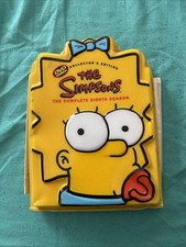 The Simpsons Full Complete 8th Season Collectors Limited Edition Maggie Head Box