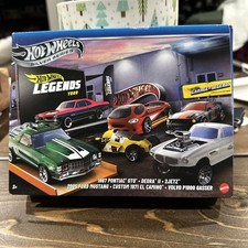 Hot Wheels Silver Series Legends 2025 Tour 6 Car Set GTO Mustang Gasser JPY78
