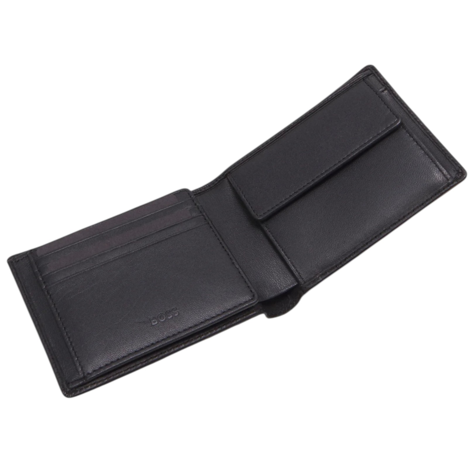 Hugo Boss Mens Wallet Arezzo Genuine Leather Everyday Bill Compartment Purse image 2