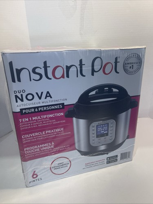 #ad #ad Instant Pot Duo 7 in 1 3 Quart Multi Use Pressure Cooker Stainless Black NEW $89.95