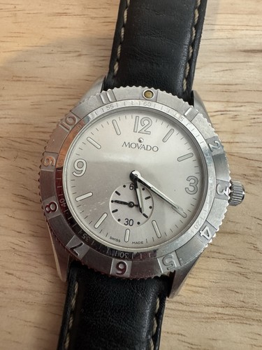 Movado 84-N2-1890 Gentry Gentleman's Swiss Stainless Steel Watch