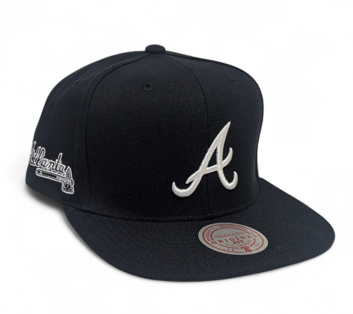 Mitchell & Ness Evergreen Atlanta Braves Adjustable Snapback