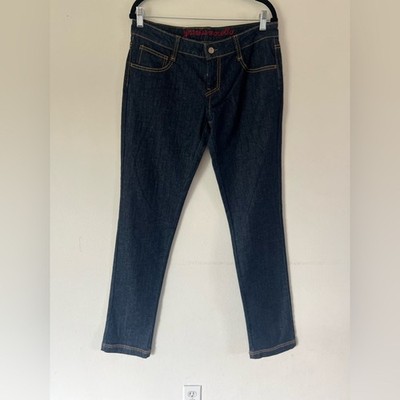 Frankie Morello Milan Dark Wash Straight Leg Jeans Women's Size 31