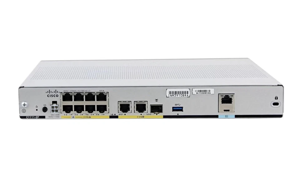 Cisco ISR C1111-8P Integrated Services Router - Image 2 of 3
