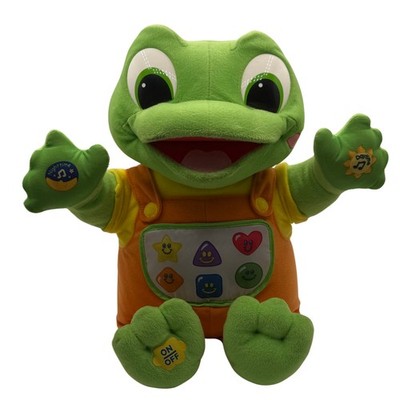 Leap Frog Hug & Learn Baby Tad Plush Learning Toy 2001 16'' WORKS