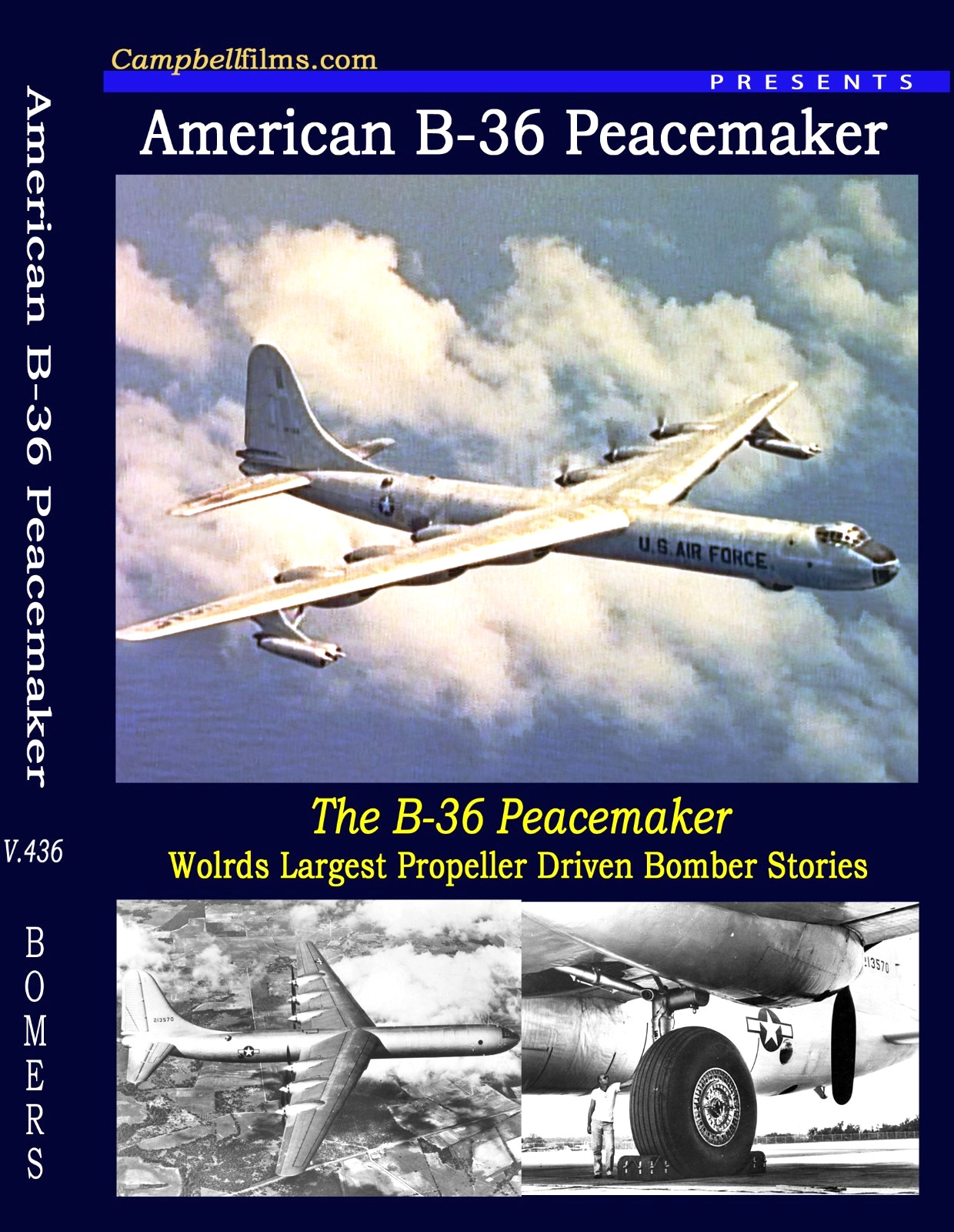 USAF Convair B-36 Peacemaker Bomber