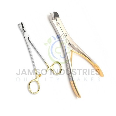 TC Pin Wire Cutter & Cerclage Wire Twister Veterinary Orthopedic Surgical 2 PCs