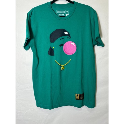 Baseballismus Ken Griffey Jr. #24 Lieblingsspieler MLB Seattle Mariners T-Shirt HERREN M