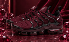 VaporMax Plus Night Maroon Burgundy Red FN6850-681 Men's Size US 7-11