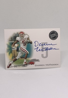 2008 Press Pass - Signings Darren McFadden #PPS-DM Silver /199 (AU, RC)