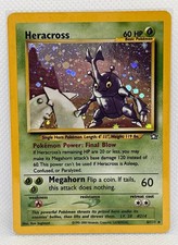 Heracross 6/111 Holo Rare Neo Genesis 2000 Pokémon WOTC Vintage on eBay