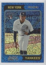 2023 Topps Heritage High Number Chrome Blue Sparkle Refractor Jhony Brito 0w7